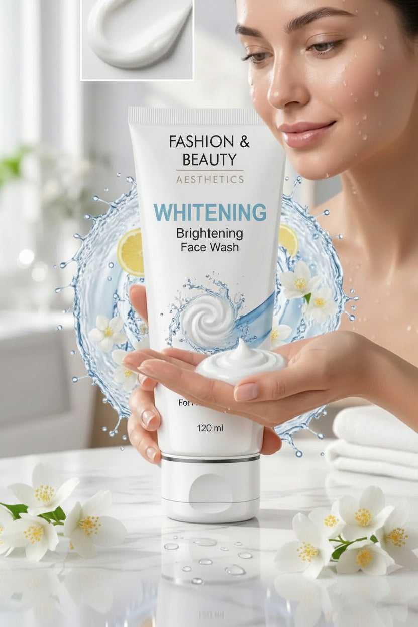 Fashion and Beauty Brightening Face Wash Cleanser 120ml Fashion and Beauty Aesthetics