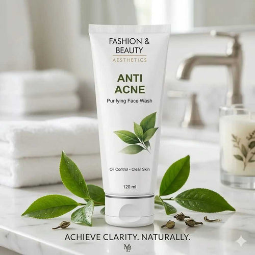 ANTI ACNE PURIFYING FACE WASH 120ML 40 399 Rs. FACE WASH Home page Fashion and Beauty Aesthetics Fashion and Beauty Aesthetics