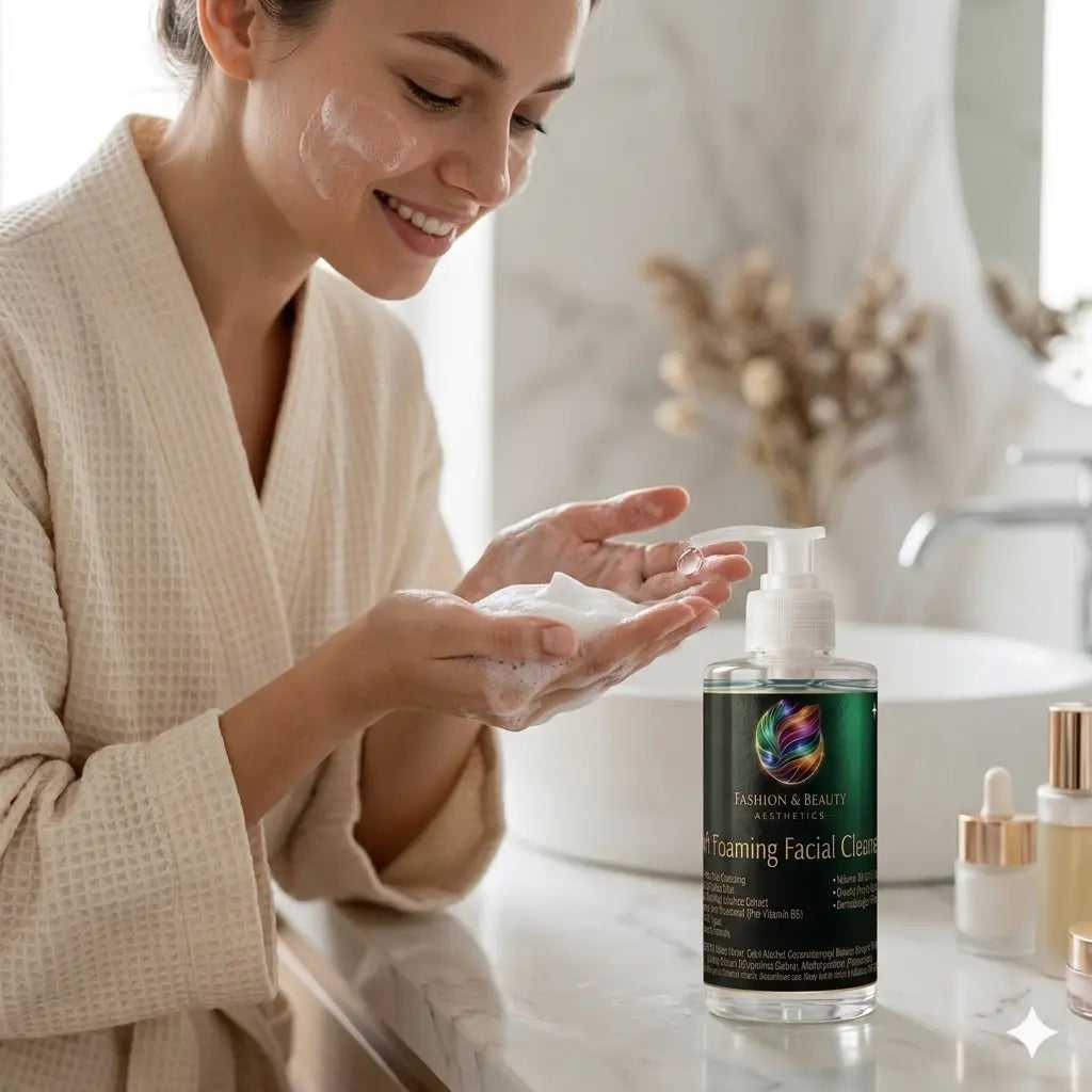 Foaming Gel Facial Cleanser 60ml by Fashion and Beauty Aesthetics Fashion and Beauty Aesthetics