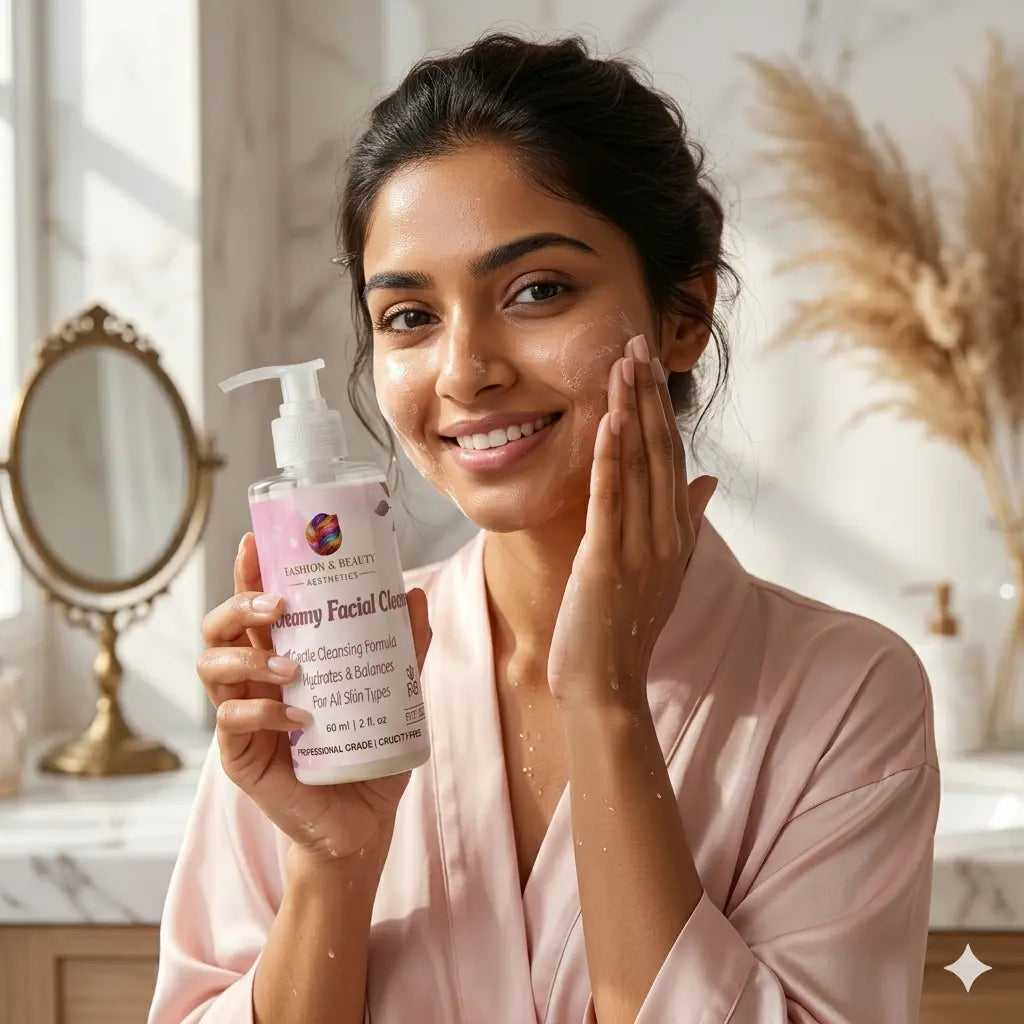 Soft Creamy Facial Cleanser 60ml by Fashion and Beauty Aesthetics Fashion and Beauty Aesthetics